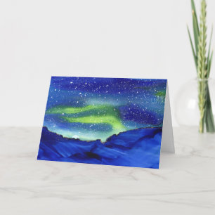 Modern Abstract Art Folded Greeting Card