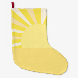 modern abstract art large christmas stocking