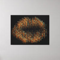 Modern Abstract Art Lips #20