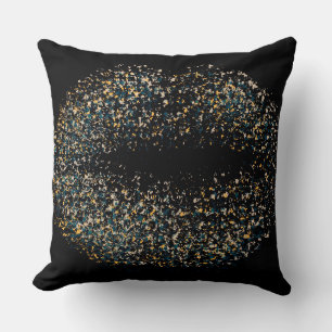 Modern Abstract Art Lips #4 Cushion