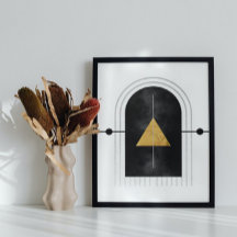 Modern Abstract Art mid century Minimalist