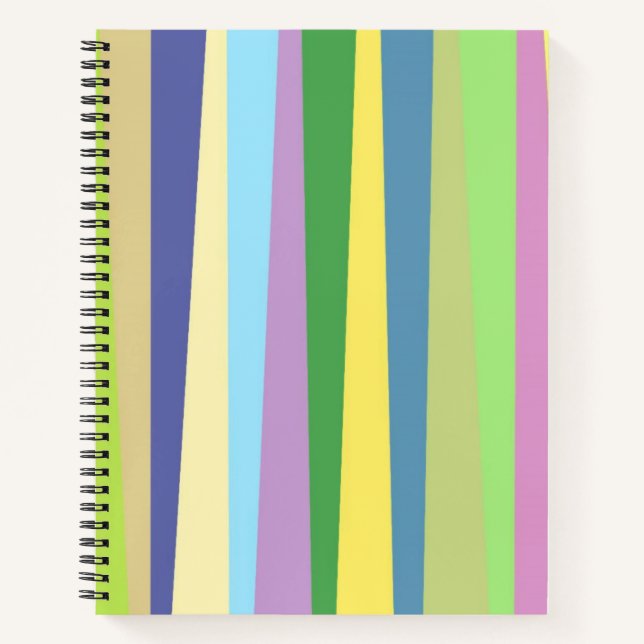 modern abstract art notebook (Front)
