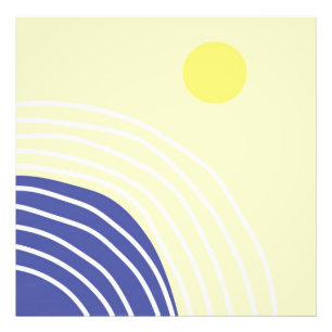 modern abstract art photo print