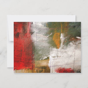 Modern Abstract Art Postcard