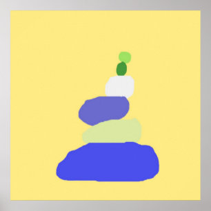 modern abstract art poster