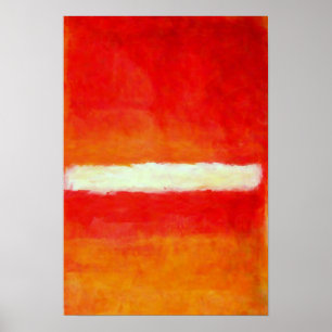 Modern Abstract Art Poster - Rothko Style