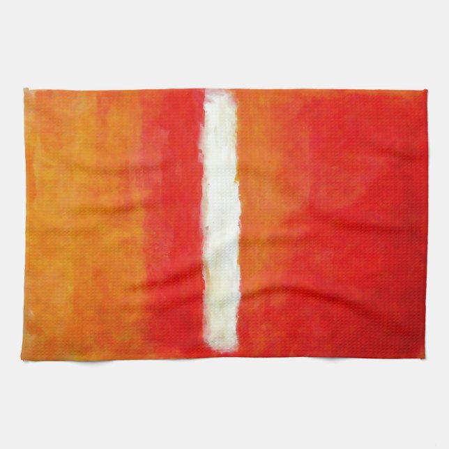 Modern Abstract Art - Rothko Style Tea Towel (Horizontal)