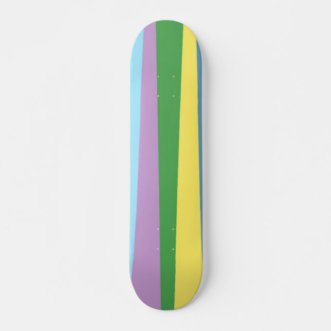 modern abstract art skateboard (Front)