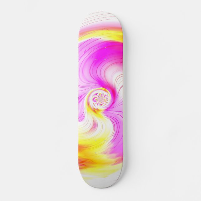 Modern Abstract Art Skateboard (Front)