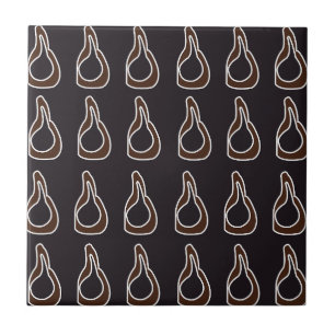 Modern Abstract Art Tile