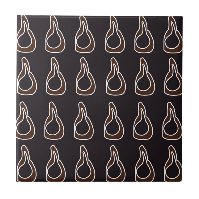Modern Abstract Art  Tile (Front)