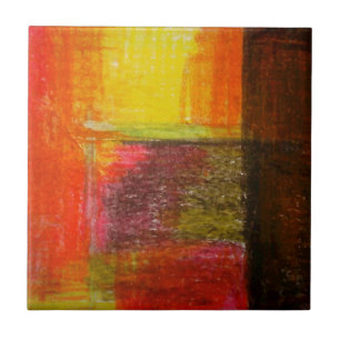 Modern Abstract Art Tile