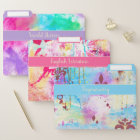 Modern Abstract Art Trendy Pastel Cute Colourful