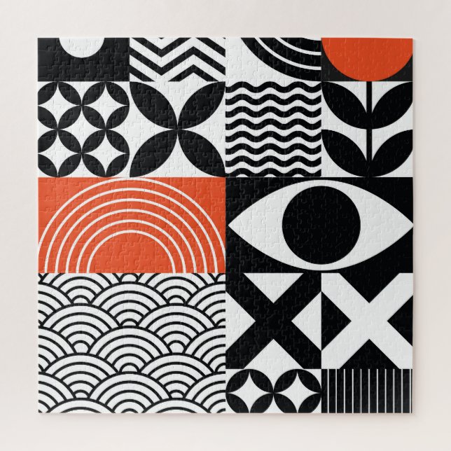 Modern Abstract: Artistic Design Canvas. Jigsaw Puzzle (Vertical)