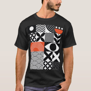 Modern Abstract: Artistic Design Canvas. T-Shirt