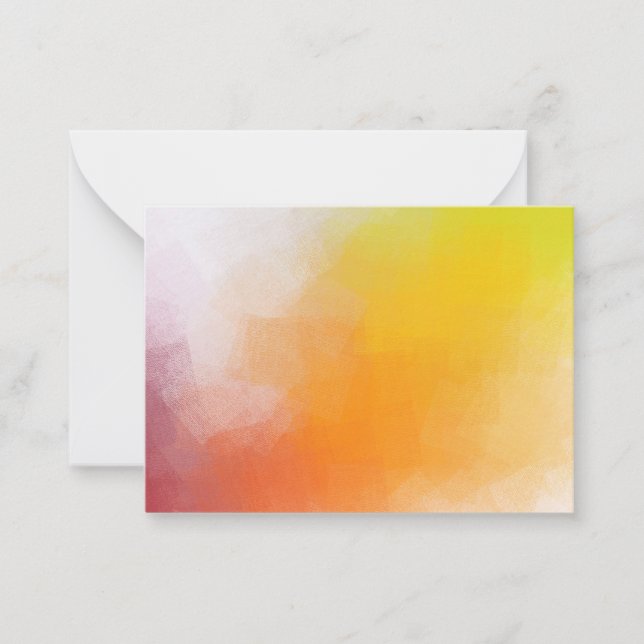 Modern Abstract Artwork Blank Trendy Template (Front)