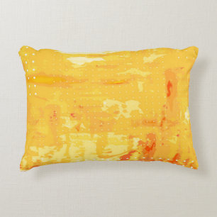 Modern abstract background of bright brush strokes decorative cushion