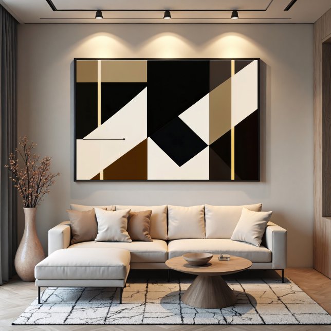 Modern Abstract  Bauhaus Inspired Poster (Creator Uploaded)