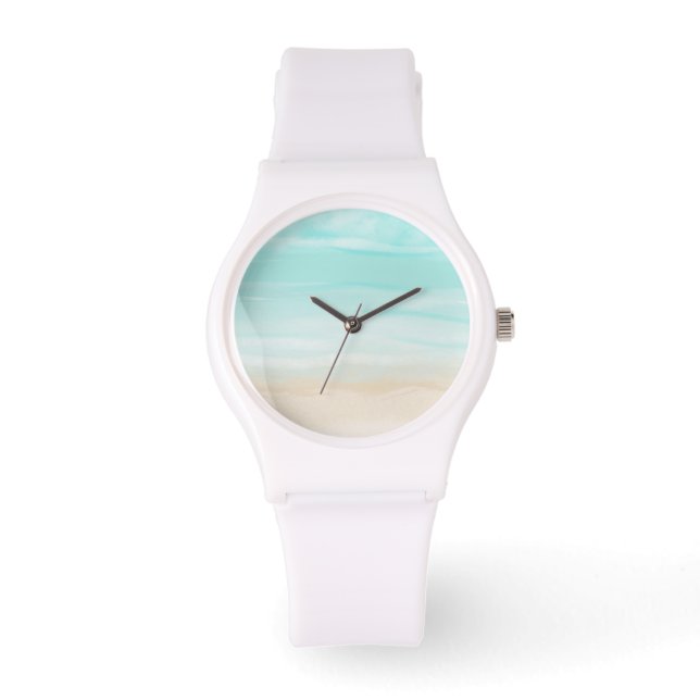 Modern Abstract Beach Watch (Front)