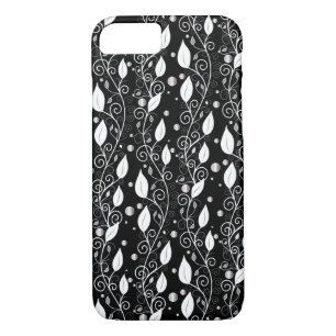 Modern abstract black and white ink illustration Case-Mate iPhone case