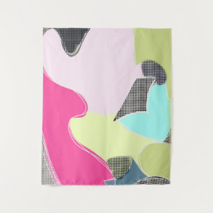 Modern abstract  bocho tapestry