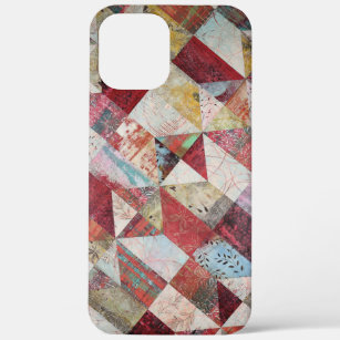 Modern Abstract Botanical Patchwork  iPhone 12 Pro Max Case