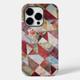 Modern Abstract Botanical Patchwork  Case-Mate iPhone 14 Pro Case
