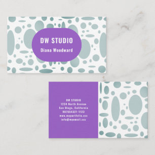 Modern Abstract Business Card