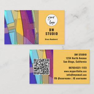Modern Abstract Business Card