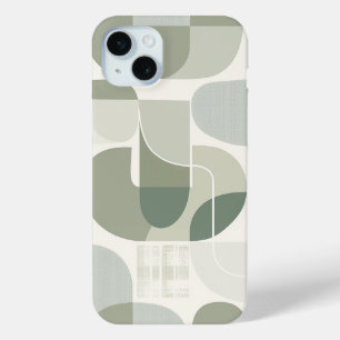 Modern Abstract iPhone 15 Mini Case