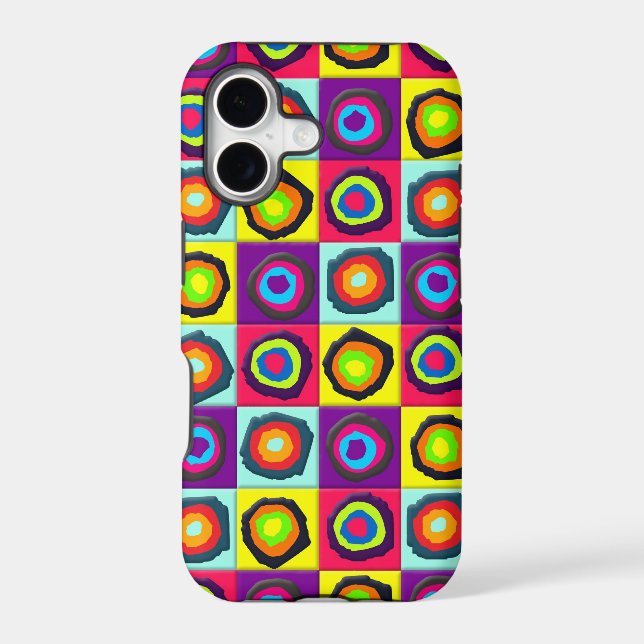 Modern Abstract Circles Pattern (Back)