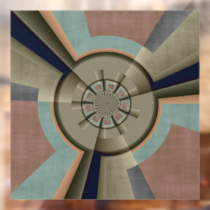 Modern Abstract Colour Harmony Fractal Art Graphic