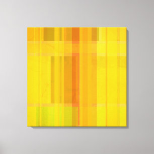 Modern Abstract   Colourful Citrus Colours Canvas Print