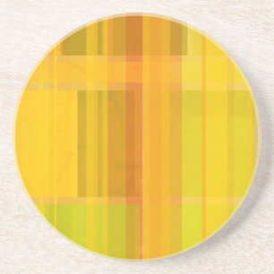 Modern Abstract Colourful Citrus Colours Coaster