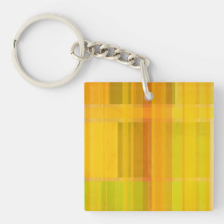 Modern Abstract | Colourful Citrus Colours Key Ring