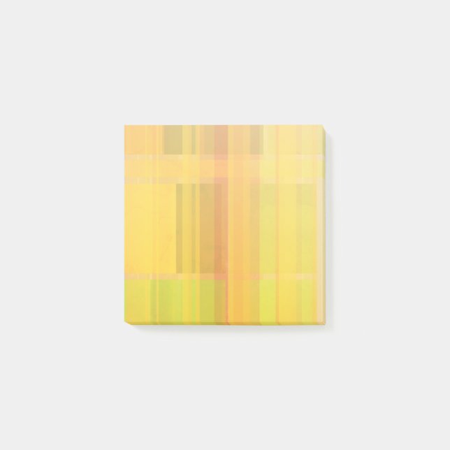 Modern Abstract | Colourful Citrus Colours Post-it Notes (Front)
