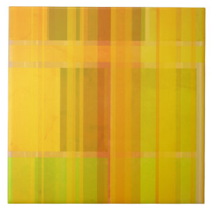 Modern Abstract   Colourful Citrus Colours Tile