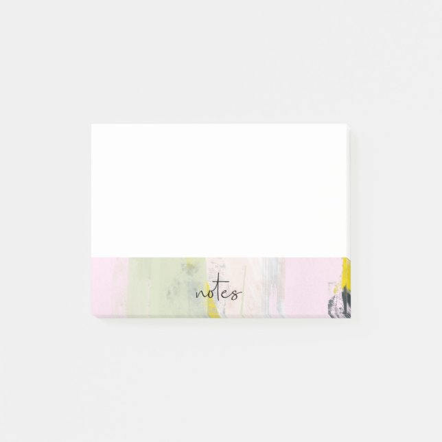 Modern Abstract Colourful Post-it Notes (Front)