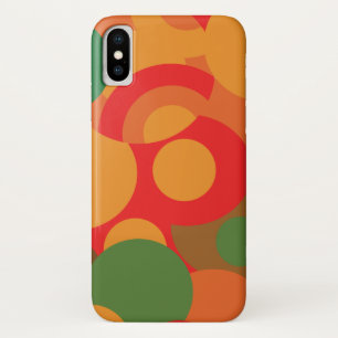 Modern abstract colourful Retro pattern Case-Mate iPhone Case
