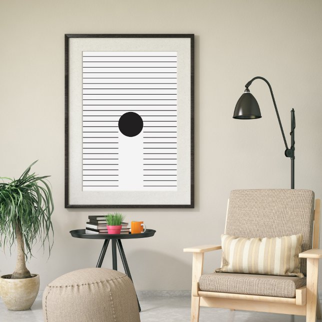 Modern Abstract Contemporary Minimal Art Poster (Creator Uploaded)