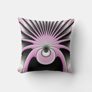 Modern Abstract Crazy Fractal Art Pattern Cushion