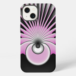 Modern Abstract Crazy Fractal Art Pattern iPhone 13 Case