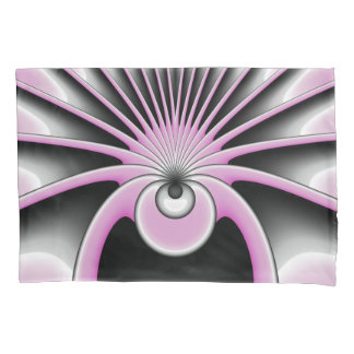 Modern Abstract Crazy Fractal Art Pattern Pillowcase