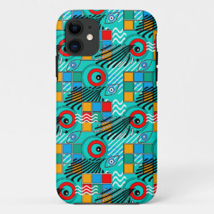 Modern abstract creative multicolored pattern Case-Mate iPhone case