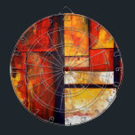 Modern Abstract Dartboard<br><div class="desc">Original Abstract Painting - Abstract Fine Art - Abstract Paintings - Original Decorative Modern Paintings - From Hand Painted Original Artwork on Canvas</div>
