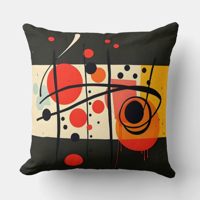 Modern Abstract Design Cushion (Front)