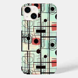Modern abstract design, dynamic lines Throw Pillow Case-Mate iPhone 14 Case