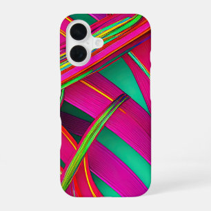 Modern Abstract Designs for Phones iPhone 16 Case