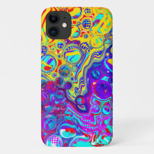 Modern Abstract Digital Fluid  Case-Mate iPhone Case