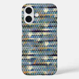 Modern abstract digital pattern design 1230 iPhone 16 case